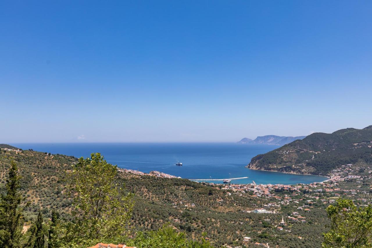 Liagka Villa Skopelos Buitenkant foto