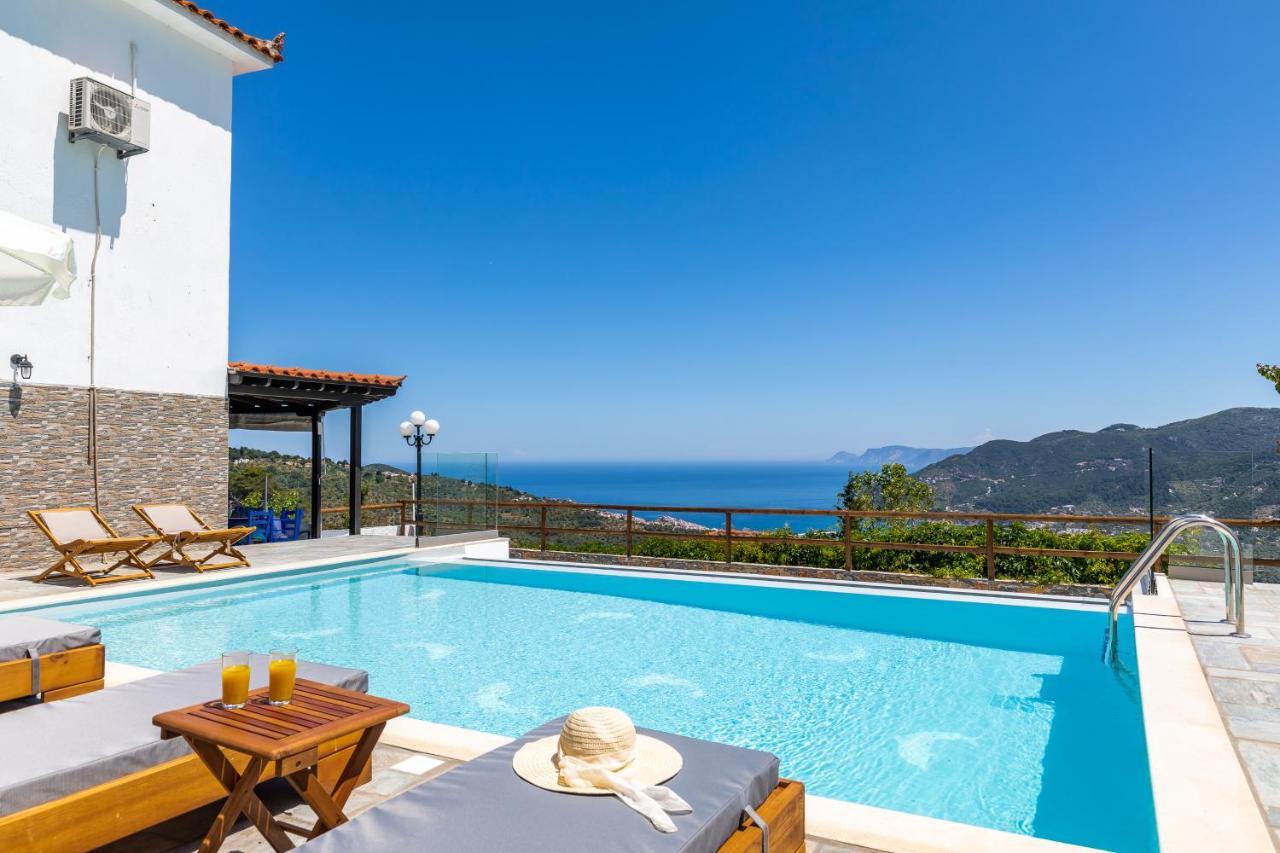 Liagka Villa Skopelos Buitenkant foto