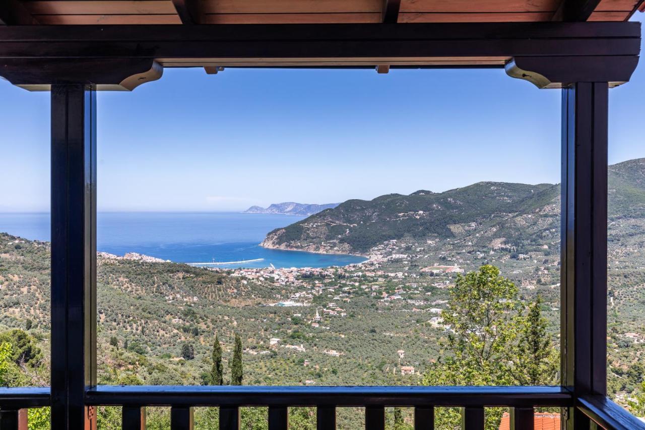 Liagka Villa Skopelos Buitenkant foto